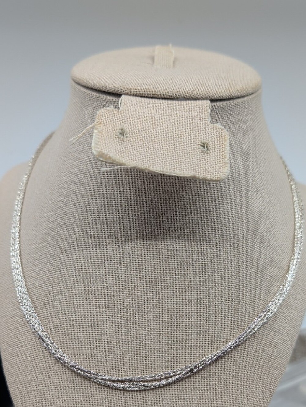 Vintage Milor Italy 925 Sterling Silver 5-Strand Necklace 15-17" Adjustable - Picture 3 of 16